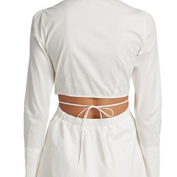 Saks Fifth Ave Cut-Out Minidress - Picture 4 of 5